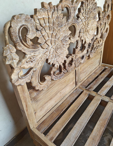 Contemporary Style Luxury Solid Mango Wood <b>Double</b> <b>Bed</b> <b>Storage</b> King/Queen Size Bedroom Furniture Eco-Friendly Design for Home - Product Image 4