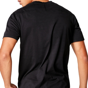 Camiseta Deportiva para Hombre, Corte Regular, Transpirable, Antiarrugas, Precio Económico, Venta al Por Mayor, Jersey Sólido, Ecológico, con Logotipo Personalizado - Product Image 2