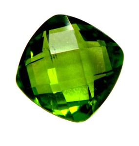 Peridoto Natural Forma de Cojín Peridoto Piedra Preciosa Suelta de Alta Calidad Corte Facetado Joyería Personalizada Fabricación de Piedra Suelta a Granel OEM - Product Image 3