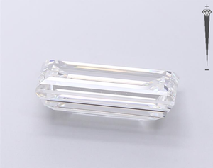 Diamante Cultivado en Laboratorio con Certificación IGI, Corte Baguette de 4.73 CT, Color E, Claridad VVS2, CVD LG 671462577 ROYAL GEMS, Super Joyería - Product Image 2