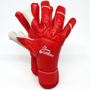 Guantes de Portero para Hombre, de Cuero, Impermeables, con Cierre de Velcro, Antideslizantes, con Protección para los Dedos, Transpirables y Cómodos para Entrenamiento - Product Image 1