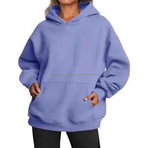 เสื้อสเวตเตอร์แบบสวมหัวแขนยาวโอเวอร์ไซส์ของผู้หญิงชุดเสื้อสเวตเตอร์ขนแกะประดับด้วยเลื่อมมีกระเป๋าสำหรับฤดูใบไม้ร่วง - Product Image 3