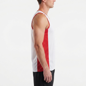 Men's Netball Jersey Custom Name Number Men Netball Jersey Lightweight Quick Dry Men Sleeveless Netball Jerseys - Product Image 3