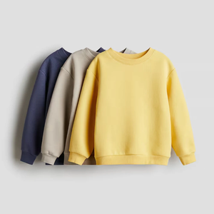 Men's Customize Logo Oversize Sweatshirt Streetwear <b>Sweater</b> <b>Fleece</b> Crewneck 100% Cotton Hoodie Unisex Sweatshirts Casual OEM - Product Image 2