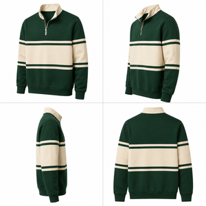 Team Rugby Long Sleeve Shirts Front Digital Printing Breathable Knitted Custom Logo OEM Wholesale Apparel Export - Product Image 4