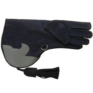 Guantes de cuero vacuno termoaislantes para mano izquierda, para cetrería, águilas, halcones, aves y mascotas, para uso en deportes de clima frío - Product Image 2