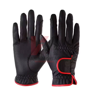 Guantes de Equitación con Palma de Silicona para Máximo Control y Seguridad, Nudillos Reforzados - Product Image 1