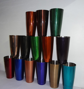 Stainless Steel Boston Shaker Set of 2 Pcs with 28 oz & 18 oz Capacity Luxury <b>Bar</b> <b>Tools</b> - Product Image 3