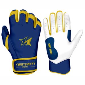 Gants de frappe de baseball en cuir Cabretta sur mesure, dernière conception, respirants, fermeture élastique, haute qualité, professionnels - Product Image 1