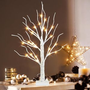 Luces LED de Abedul de 2 Pies, Luces de Hadas Blanco Cálido, Lámpara Decorativa, Decoraciones Navideñas Artificiales, Lámparas de Mesa para el Hogar - Product Image 2