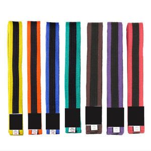 Ceinture de karaté/taekwondo respirante et à séchage rapide, en coton durable de qualité supérieure, couleur personnalisée, unisexe, équipement d'arts martiaux, vente chaude - Product Image 6