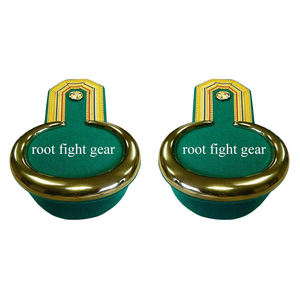 Badges brodés en dentelle de luxe personnalisables avec fixation auto-agrippante pour la promotion de vêtements (forme et taille personnalisées) - Product Image 5