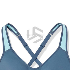 Sujetador Deportivo de Talla Grande con Estampado por Transferencia Térmica para Gimnasio, Yoga y Fitness / Nuevo Diseño de Sujetador Deportivo para Mujer / Entrenamiento Físico - Product Image 5