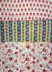 Tissu en coton imprimé à la main avec motifs de blocs en bois indiens, idéal pour la décoration intérieure – Fournisseur direct d'usine - Product Image 5
