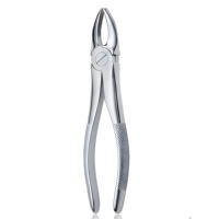 Forceps d'extraction manuel de type anglais pour incisives supérieures et bicuspides - Instrument dentaire