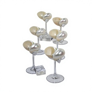 Chic Seashell Wine Glass Polished Vietnam Conch Martini Cup Seashell Wine Glass for Coastal Weddings Birthday Party Gift Decor - Product Image 1