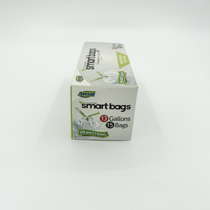 Bolsas de basura biodegradables con cinta perfumada de 13 galones, bolsa de basura con cordón biológico, bolsa de plástico impermeable a prueba de fugas - Product Image 6