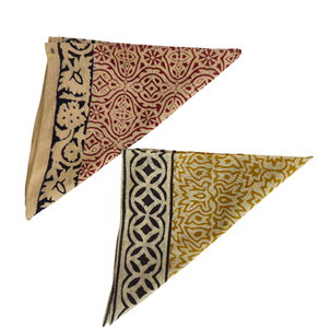 cotton square scarf wholesale handmade block print bandana lightweight summer scarf fashion <b>head</b> <b>wrap</b> boho cotton scarf - Product Image 3