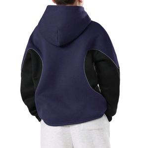 Sweat à capuche streetwear vierge, épais, oversize, en molleton, décontracté, 100% coton, haute qualité - Product Image 4
