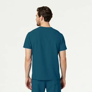 Uniformes Médicos Unisex de Alta Calidad, Tela Suave de Poliéster y Spandex, Conjunto de Uniforme para Enfermeros, Personal de Hospital, Hombres - Product Image 2