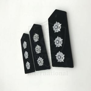 Custom High Quality Eco-Friendly Embroidered Sew-On Pilot Uniform Epaulettes for Aircraft Engineers Shoulder Rank Identification - Product Image 3