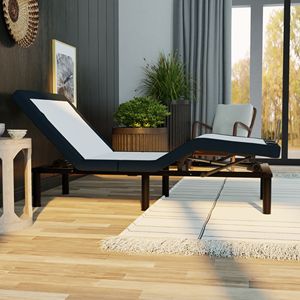 Base letto regolabile lunga doppia Model 3 con spazio libero zero e comfort personalizzabile - Product Image 1