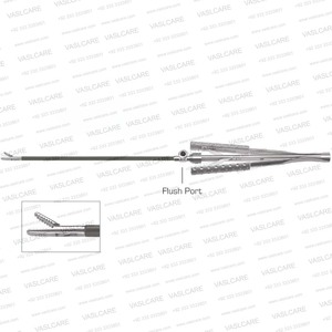 Pinza Corrugadora Endoscópica de 6 Pulgadas con Eje Recto, Mango Ergonómico Aislado Maleable, Instrumento de Cirugía Plástica para Levantamiento de Cejas de Vaslcare - Product Image 5