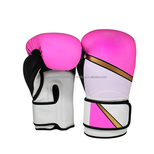 นวมต่อยมวยสำหรับฝึกมวยไทยและ MMA ถุงมือชกมวยหนังวัวแท้หลายชั้นความหนาแน่นสูง - Product Image 1