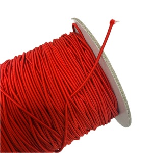 Cuerda elástica trenzada de 1.2 mm, roja, 288 yardas, 100% nailon, alta tenacidad, ecológica, cuerda elástica personalizada para textiles del hogar y calzado. - Product Image 5