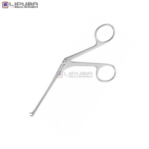 Pinzas para Oídos Anguladas hacia Arriba de 80 mm, con Forma de Cuchara y Diámetro Exterior de 2 mm para Instrumentos Médicos ORL Precisos - Product Image 2