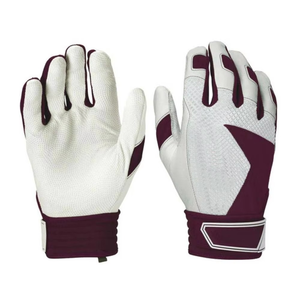 Guantes de Bateo de Béisbol de Nuevo Diseño 2025, Cuero Sintético Transpirable, Correa de Muñeca Ajustable, Logotipo Personalizado, Proveedor Mayorista - Product Image 2