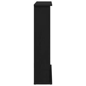 Marco de Chimenea de Madera Sintética de Roble Negro de 75x20x87,5 cm para Chimeneas Eléctricas - Product Image 6