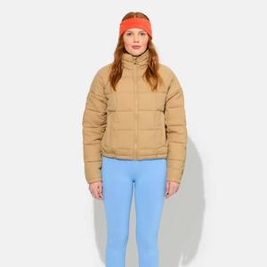 Custom OEM Women's Lightweight Polyester Puffer <b>Jacket</b> Embroidery Windproof Winter Coat <b>for</b> Outdoor Activities Wholesale - Product Image 2