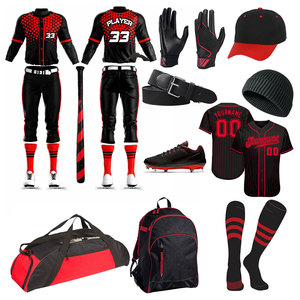 Ensemble uniforme de baseball personnalisé bleu et blanc : maillot, pantalon, casquette, chaussettes, sac – Impression par sublimation – Vêtements pour hommes toutes saisons - Product Image 4