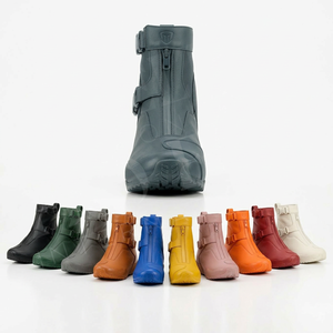 Whole Sale Waterproof Motorcycle Riding Boots Anti Slip Protective Biker Shoes <b>Ankle</b> <b>Support</b> Breathable Touring Motorbike Boots - Product Image 1