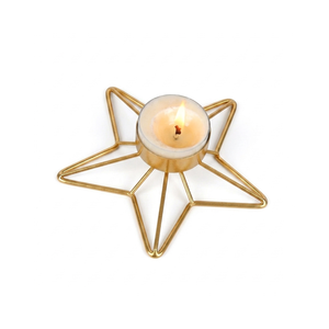 Porte-bougie en métal blanc élégant, nouveau design, décoration de la maison, porte-bougie pour mariage, décoration de fête - Product Image 2