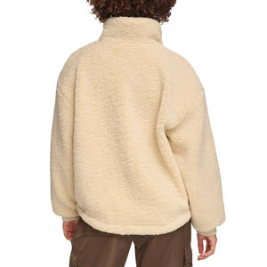 Nouvelle Arrivée 2026 – Veste Polaire Sherpa Zippée Personnalisée – Blouson Tendance en Polaire pour Femme – Vente en Gros - Product Image 2