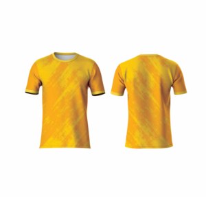 เสื้อยืดพิมพ์ลายแบบซับลิเมชั่น ยูนิเซ็กซ์ ผ้าโพลีเอสเตอร์เจอร์ซีย์ 100% น้ำหนักเบา สวมใส่สบาย ดีไซน์ทันสมัยสำหรับเล่นกีฬาและออกกำลังกาย - Product Image 1