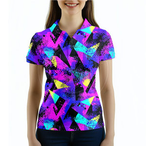 Polos de Golf Modernos y Transpirables para Mujer, Tejido Ligero de Alto Rendimiento para el Campo de Golf, Moda Casual y Uso Diario - Product Image 4