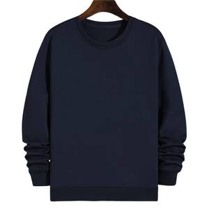 Mens Cotton Sweatshirt Logo Printed O Neck Soft Breathable Casual Wear Private Label Bulk Manufacturer - Product Image 1