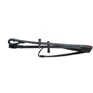 Bridons de qualité supérieure pour chevaux, design en cuir souple, coutures durables, ajustement réglable pour une utilisation équestre quotidienne - Product Image 4