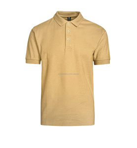 Polo homme uni multicolore en piqué 50% coton 50% polyester 220 GSM avec logo brodé personnalisé - Product Image 4