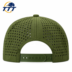 Gorra de Golf Personalizada de 5 Paneles con Logotipo Personalizado, Gorra Snapback Transpirable con Corte Láser, Fabricante Mayorista en Vietnam, OEM ODM, Fábrica de Gorras Deportivas - Product Image 5