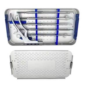 Azicon's Interlaminar Kerrison Rotating Rongeur <b>Set</b> Cervical Lumbar Spine Decompression Laminectomy Bone <b>Punch</b> Surgical Tool Kit - Product Image 6