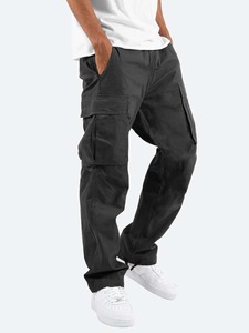 OEM Cargo Sweat Pants Men Streetwear <b>Black</b> Cargo Pants Khaki Track <b>Trousers</b> <b>Plus</b> <b>Size</b> Cargo Pants Men - Product Image 2