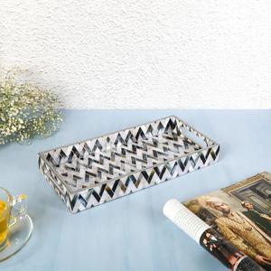 Bandeja de Servir Esmaltada Premium, Bandeja Esmaltada con Bordes Lisos, Bandeja Esmaltada con Aspecto Clásico, Suministro al por Mayor de Bandejas Esmaltadas - Product Image 1