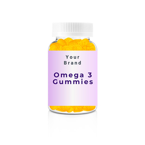 Distribuidor confiable que vende suplementos herbales y nutricionales de primera calidad de marca privada, gomitas Omega-3 de un proveedor estadounidense. - Product Image 1