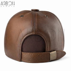 Casquettes de baseball en cuir véritable 100% de haute qualité, résistantes à l'eau, durables, tendance, nouvelle arrivée, haute performance - Product Image 4