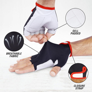 Guantes de Motociclismo Personalizados Premium para Hombre, para Ciclismo Deportivo, Uso Casual y Motociclismo, Precio al por Mayor, Hike Impex - Product Image 3