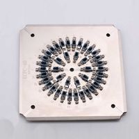 Machine de polissage de fibres optiques LC à 50 ports PC-50 avec fixation pour connecteur LC, assemblage de câbles à fibres optiques FTTH FTTB FTTC